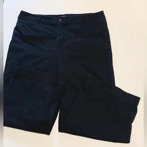 Loft Black Chinos, Size 16